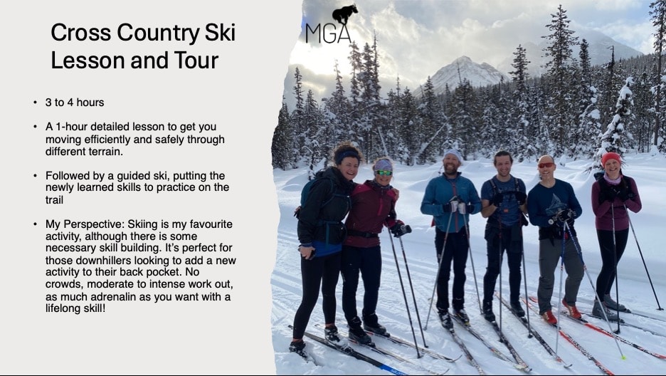 Cross Country Ski Lesson and Tour